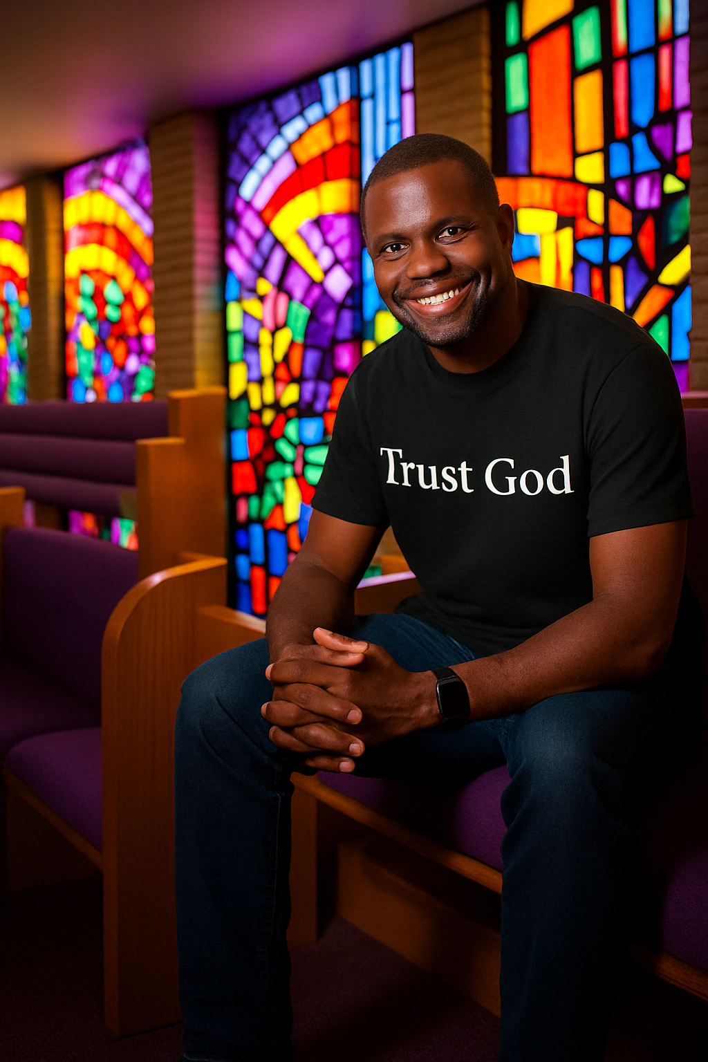 Plain Trust God t-shirt