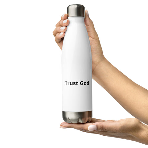 Trust God Stainless steel water bottle