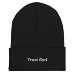 Trust God Cuffed Beanie