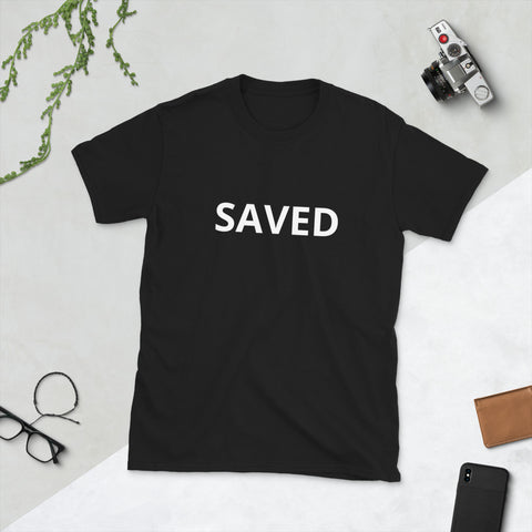 Religious  Saved Short Sleeve Tshirt